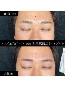 ユー 千葉駅前店(you)/メンズ眉毛/メンズ眉/千葉駅