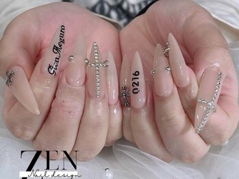 ゼン ネイル デザイン 池袋(ZEN NAIL DESIGN)/* 長 さだしやり放題×つけ放題