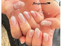 フロージュ ネイル(florjyu nail)/インクフラワーnail
