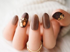 バレンタインネイル