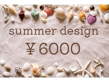 ネイルサロンプリッシュ 横浜店(prish)/夏デザイン　6000円