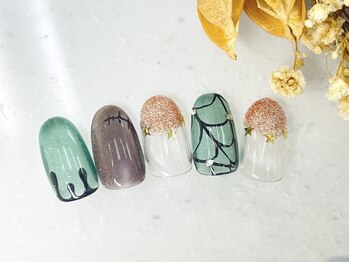 キャンアイドレッシー 足利店(Can I Dressy)/Halloweenネイル¥5000