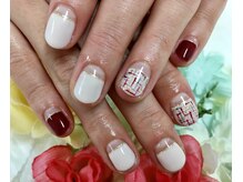 ダブルネイル(Double Nail)/ツイードネイル☆