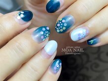 モア ネイル(MOA NAIL)/花火ネイル