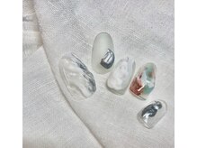 ネイルスペース ジェイズ ピンキー(NAIL SPACE J's PINKY)/ぽこぽこ白マット