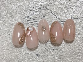 6月定額B アクセサリーネイル