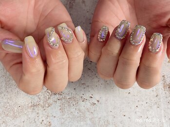モモネイル(MOMO nail)/オーロラネイル