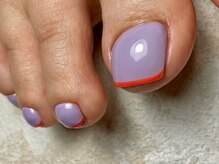 オーラリー ネイル アート メゾン(ORRERY nail art maison)/フット / カラーライン