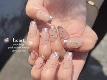 ケリーネイル(kelly nail.)/ガーリーハートネイル