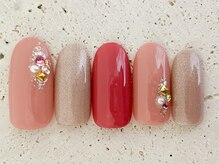 タフィーネイル 宜野湾コンベンションシティ店(TaffyNail)/Bコースデザイン　5590円