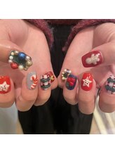 ザラボアングゥ(The Labo ungu)/Christmas nail