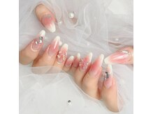 持ち込みデザイン＋ネイルチップ長さだし　\7000～