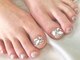 ナナズネイル 西小倉店(NANA's Nail)の写真/フットネイルに自信あり◎スクラブ付きで仕事帰りもOK！巻き爪などのトラブルネイルもお任せ下さい！