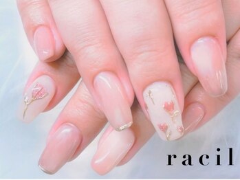 ラシル 四日市店(racil)の写真/毎月最新デザイン更新中☆【定額シンプル¥5300/トレンド¥6300】フィルイン＆パラジェル対応◎[四日市市]