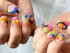 おもちゃ箱！うねうねネイル☆