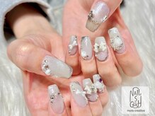 ネイルズガッシュ 武蔵小山店(NAILsGUSH)/冬ネイル/きらきら/リボン