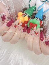 ファラウェイネイル(Faraway nail)/クリスマスネイル☆