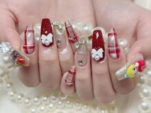 ラッキー(Lucky)/冬ネイル、持ち込みデザイン