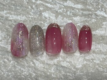 ネイルサロン メイプル(Nail Salon maple)/ニュアンス＆バカラ