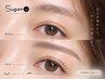 アイブロウWAX脱毛（美眉毛）メイク付き☆+まつ毛パーマ￥12430→