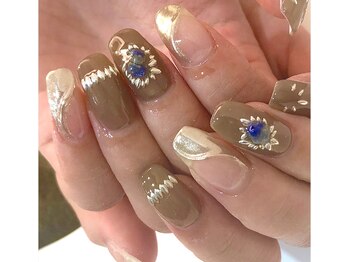 グラマラス アンジェアイ 荻窪店(glamourous ange eye)/メタルスタッズアート