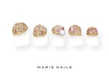 マリーネイルズ 近鉄あべのハルカス店(MARIE NAILS)/ご新規様8000円 ツイード 1013a