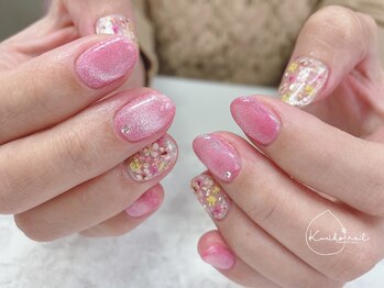 クリコネイル(kuriko nail)/押し花ネイル