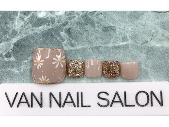 ヴァンネイル 海老名店(Van Nail)/フット定額デザイン