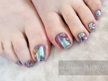 ネイルアンドリラクゼーション マーブル(MARBLE)/フットジェルつけ放題¥6400