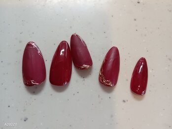 イーズ(ease)/クリムゾンレッド ミラー