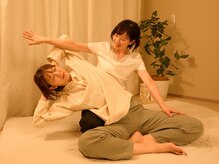 さんる～むの雰囲気（タイ古式の心地よいストレッチで固まっているお身体をほぐします）