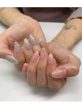 ラメワンカラー