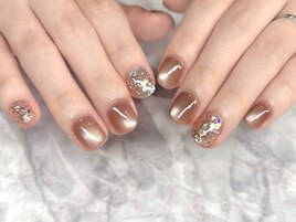 冬の華やかホロラメアクセント