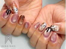 オーラ レアレア市川店内(AURA)/ハロウィンネイル