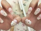 キティちゃんネイル