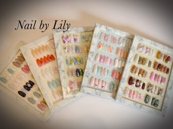 ネイル バイ リリィ(Nail by Lily)の写真/ジェルメニュー¥3300～豊富な種類勢揃い☆個性豊かなデザインをNail by Lilyがご提供♪