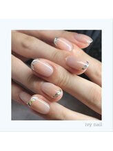 アイビーネイル(ivy-nail)/ガラスフレンチ♪