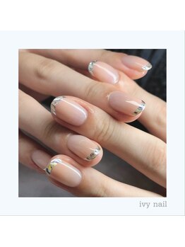 アイビーネイル(ivy-nail)/ガラスフレンチ♪