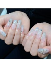 クイーンズビューティーサロン 新宿本店(Queen's beauty salon)/チップ長さ出しアートやり放題