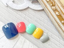 ネイルサロン&スクール ジーナ(GINA)/くすみカラーネイル