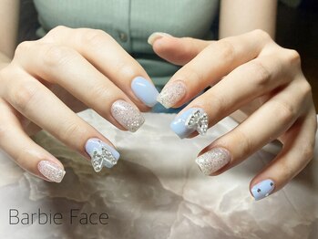 バービーフェイス 恵比寿(Barbie Face)/バタフライネイル