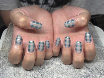 モレリア(morelia)/チェックネイル