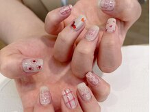 ネオリーブシェリエ 浅草店(Neolive cherie)/推し落書きネイル！