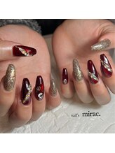 ネイルズミラク(nail's mirac.)/ボルドーネイル