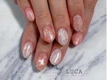 ネイルアトリエルカ(nail atelier LUCA)/W-297 マーブルニュアンスネイル