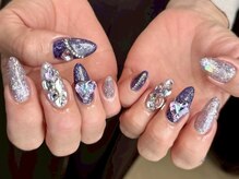 ネイルアバンス 鳳店(Nail AVANCE.)の雰囲気（パーツ、ストーン、ラメ、マグネット等デザインご相談ください♪）