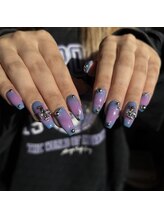 リノン(Linon)/パープルチークネイル