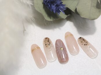 プルメリアネイル 浦和店(Plumeria nail)の写真/浦和駅近♪【選べる定額デザイン&何度でもオフ無料】リピーター様続出！フィルイン可能で自爪の負担を軽減