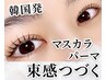 【まつげを濃く見せたい方】韓国マスカラパーマ《アイシャンプー付》￥6600→