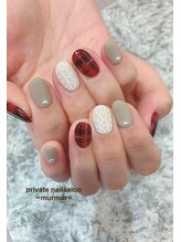 プライベート ネイルサロン マーマ(murmur)/ニットネイル